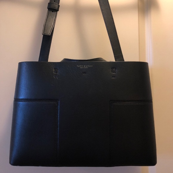 Tory Burch Triple Compartment Block Tote - Picture 3 of 8